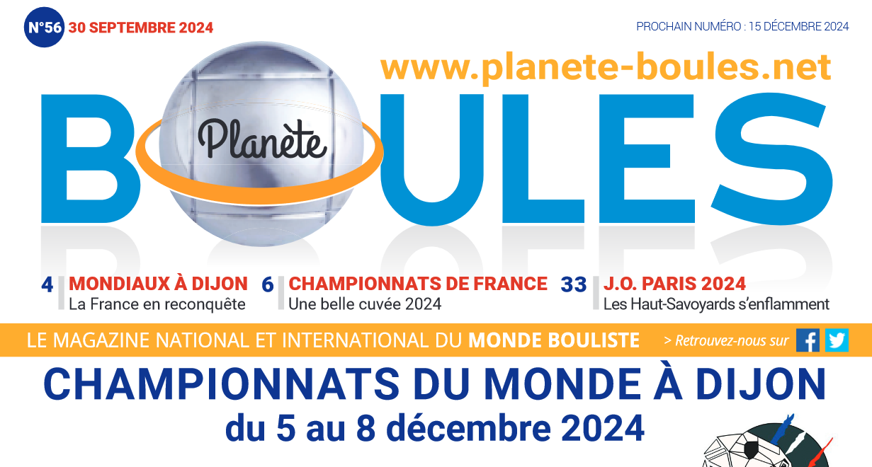 Annonce sortie n°56 de Planète Boule